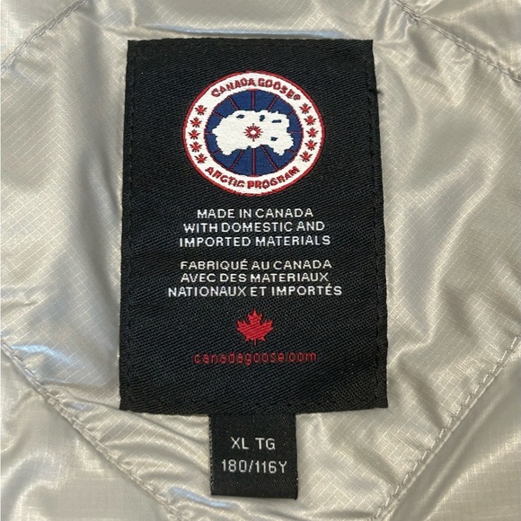 Canada Goose Crofton Vest | Silver/Grey | XL - Picture 4 of 6